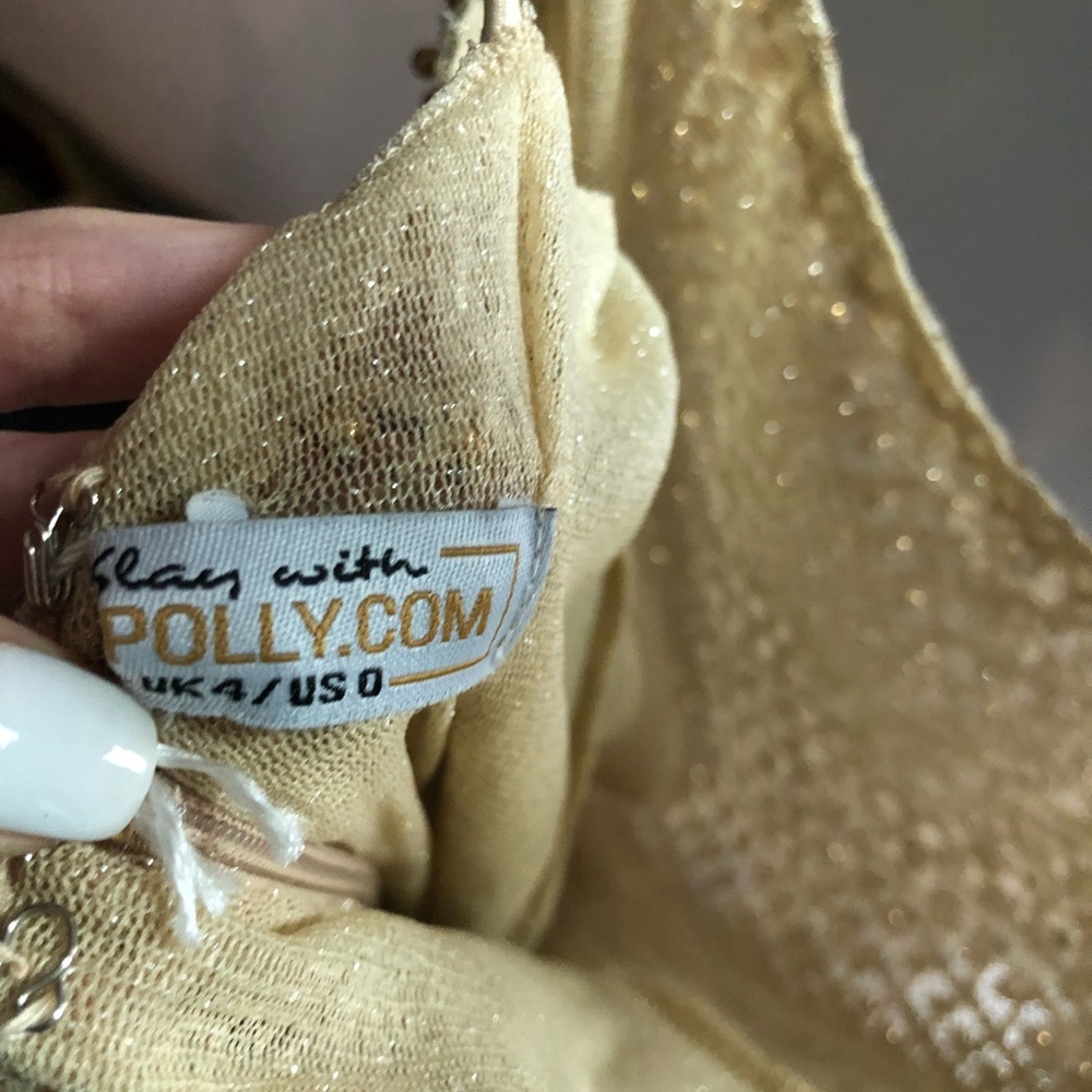 Embellished Mini Dress